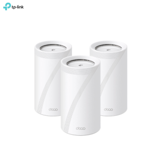 TP-Link Deco BE85 BE19000 Tri-Band Whole Home Mesh WiFi 7 System (3-Pack)