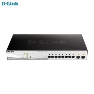 D-Link 10-Port Gigabit Smart Managed PoE (65W) Switch