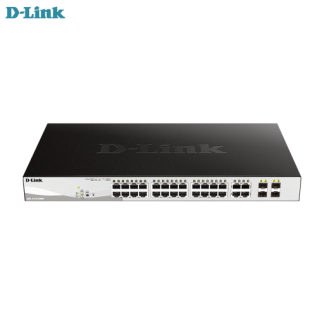 D-Link 28-Port Gigabit Smart Managed PoE (193W) Switch
